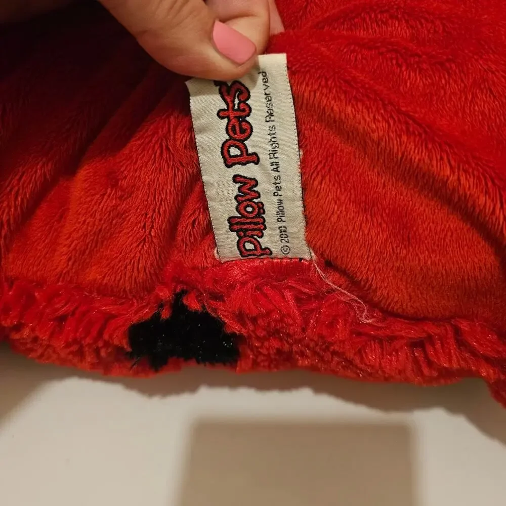 Pillow Pets Ms Lady Bug Red Plush 2010 Retro